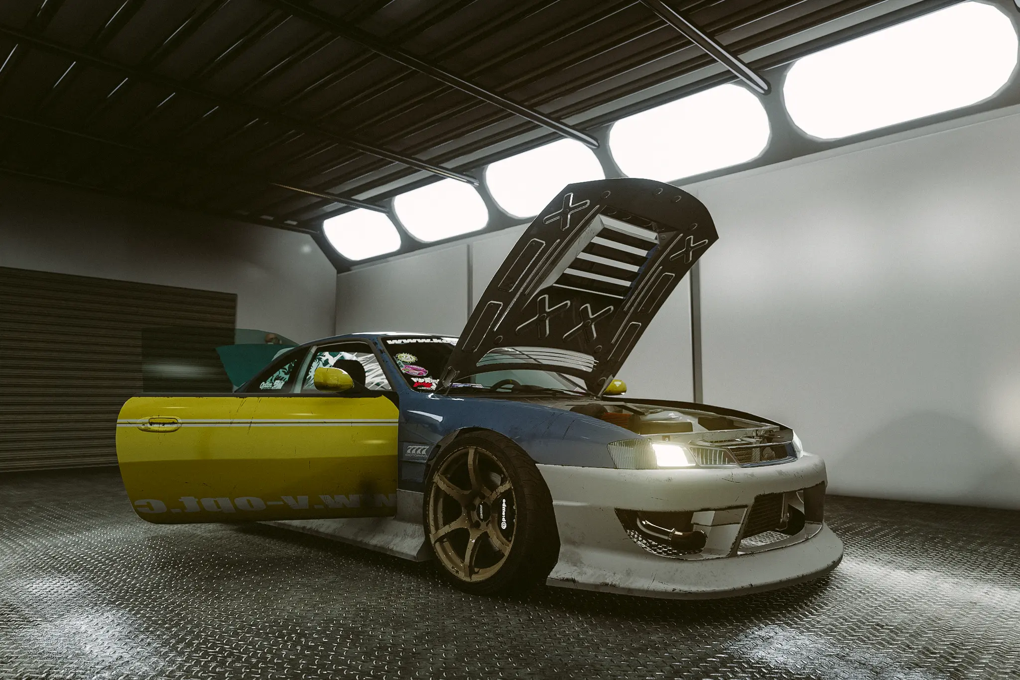 SD061 S14 Kouki Street Car For Assetto Corsa
